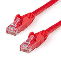 CABLE DE 15M DE RED GIGABIT ETHERNET UTP PATCH CAT6 CAT 6 RJ45 SNAGLESS SIN ENGANCHES - ROJO - STARTECH.COM MOD. N6PATC15MRD