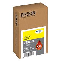 CARTUCHO EPSON MODELO T748XXL AMARILLO, PARA WF-6090, WF-6590, ALTA CAPACIDAD, RENDIMEINTO DE 7,000 IMPRESIONES, COSTO PP $0.18C