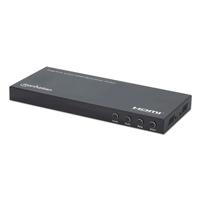 SWITCH/MANHATTAN/208406/SWITCH MULTIVIEWER HDMI DE 4 PUERTOS 4K