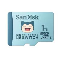 MEMORIA SANDISK MICRO SDXC 1TB NINTENDO SWITCH POKEMON SNORLAX 100MB/S 4K U3 V30 SDSQXAO-1T00-GN6ZK