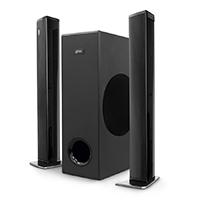 BARRA DE SONIDO DETACHABLE GHIA 2.1 CANALES/BLUETOOTH/USB/AUX/HDMI ARC/ OPTICO 100W RMS