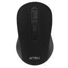 MOUSE ACTECK OPTIMIZE JOY MI215 / INALAMBRICO / RECEPOR USB / 3 BOTONES + SCROLL / 1600 DPI / WIN - LINUX - MAC OS / NEGRO / AC-933445