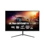 MONITOR GAMER BALAM RUSH ULTRA ODYSSEY II MFX23 / 23.8 PUL / PLANO / 100 HZ / FULL HD / 1 MS / HDMI + DP + USB C + AUDIO + DC / NEGRO / BR-938358