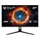 MONITOR GAMER BALAM RUSH HYPER NOVA MHN27Y / 27 PUL / PLANO / 200 HZ / FULL HD / TECNOLOGÍA HDR / 1 MS /  2 HDMI +  DP + AUDIO + DC / FREESYNC/G-SYNC / NEGRO / BR-942973