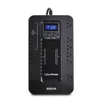 NO BREAK / UPS CYBERPOWER MODO ECO AHORRADOR 850 VA 510 WATTS 3 AÑOS DE GARANTA EN PILA Y EQUIPO
