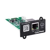 TARJETA DE MONITOREO CYBERPOWER (RCCARD100) CONEXIÓN ETHERNET RJ-45, SOFTWARE POWERPANEL® CLOUD. GARANTÍA DE 3 AÑOS.