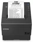 MINIPRINTER EPSON TM-T88VII, TERMICA, 80 MM O 58 MM, SERIAL, USB, ETHERNET RECIBO /AUTOCORTADOR, NEGRA
