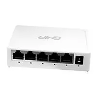 SWITCH GHIA 5 PUERTOS RJ45 10/100/1000 MBPS NO ADMINISTRABLE AUTO MDI/MDIX HALF FULL DUPLEX // GIGABIT