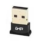 ADAPTADOR USB BLUETOOTH GHIA // USB 2.0 // BLUETOOTH V5.0 COMPATIBLE CON V3.0 / 2.1 / 2.0 / 1.1