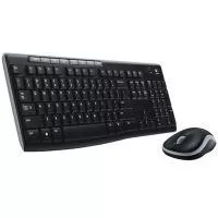 TECLADO Y MOUSE LOGITECH MK270 INALAMBRICO RECEPTOR USB (ESPAÑOL) NEGRO