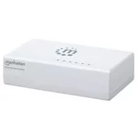 SWITCH,MANHATTAN,560672, 5 PTOS 10/100 DESKTOP BLANCO MH
