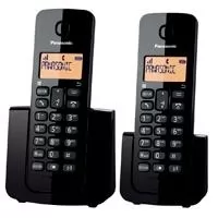 TELEFONO PANASONIC KX-TGB112MEB INALAMBRICO BASICO BASE HANDSET 20 NUMEROS IDENTIFICADOR DE LLAMADAS, 50 NUMEROS DIRECTORIO LOCALIZADOR DE AURICULAR NEGRO
