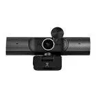 CAMARA WEB 2K 5 MEGAPIXELES, CON BOCINA DUAL PARA VIDEOCONFERENCIA, ROTACION 360, AUTOFOCUS, CON CANCELACION DE RUIDO