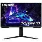MONITOR LED SAMSUNG 24 PULGADAS / WIDESCREEN / FHD 1,920 X 1,080 / ODYSSEY DG300 / DISPLAY PORT / FLAT / GAMER / 165HZ / NEGRO /FREESYNC / PIVOT 90 / BASE HAS.