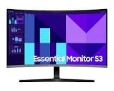 MONITOR LED SAMSUNG 32 PULGADAS /S3 S39GD MAINSTREAM/ FHD (1920 X 1080) / VA / CURVO/HDMI/D-SUB/ 100HZ / NEGRO.