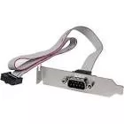 ADAPTADOR DE 0.4M HEADER CABEZAL BRACKET SERIE SERIAL DB9 RS232 A IDC 10 PINES PLACA BASE PERFIL BAJO - STARTECH.COM MOD. PLATE9M16LP